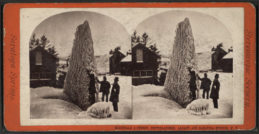 Visitors at Saratoga Springs.