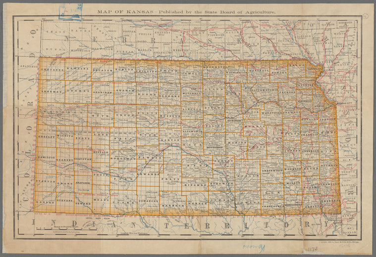 Map of Kansas