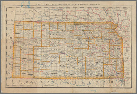 Map of Kansas