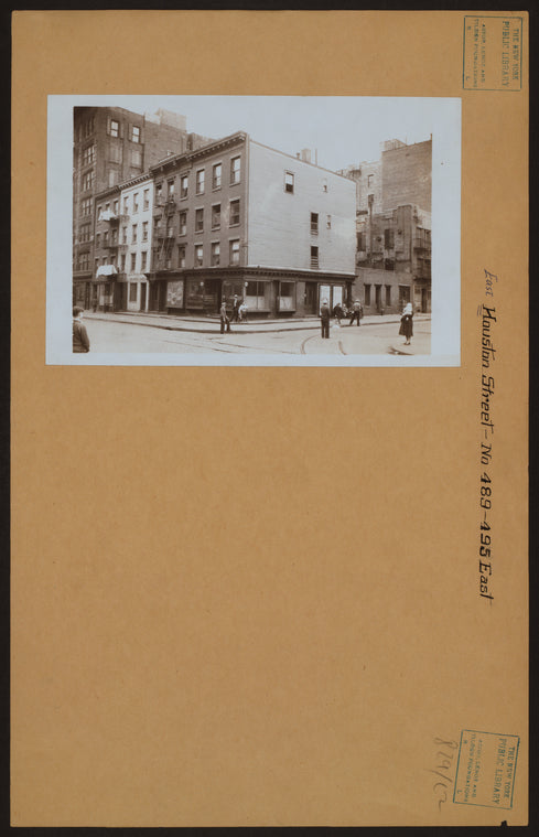 Manhattan: Houston Street (East) - Goerck Street