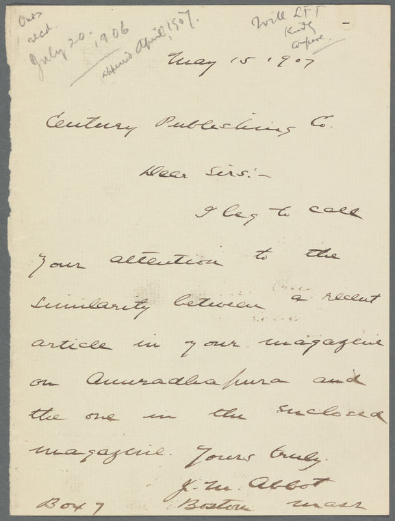 Abbot, J. M.