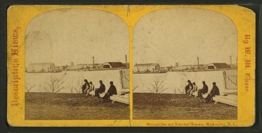 Metropolitan and Suburban Scenery, Washington, D.C.. Navy Yard, looking N.W.