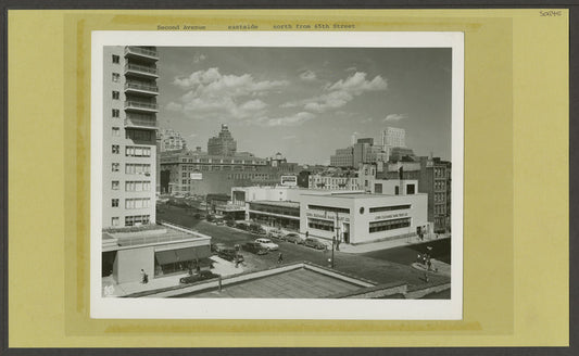 Second Avenue - 65th Street, east side - looking north