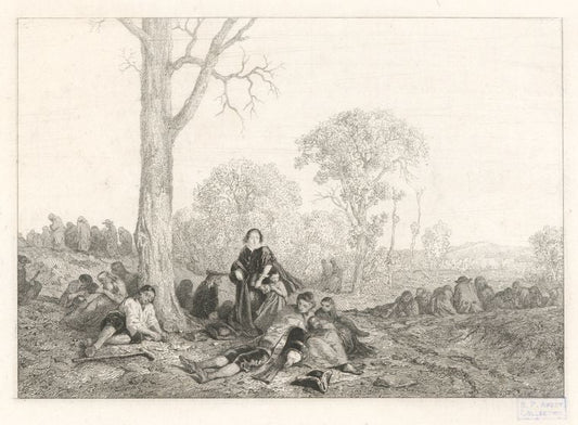 Habitants de Rennes chassés de la ville.