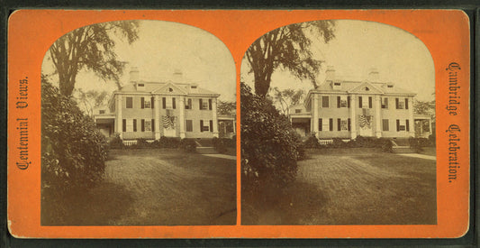 Longfellow's house, head-qrs. of Washington.