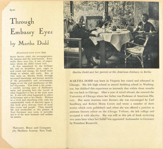 Through embassy eyes.