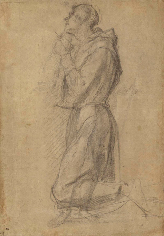Saint Francis (recto); Dead Christ (verso) Gm-00005301