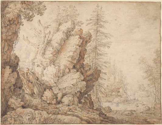 Landscape with Waterfall Gm-00005501