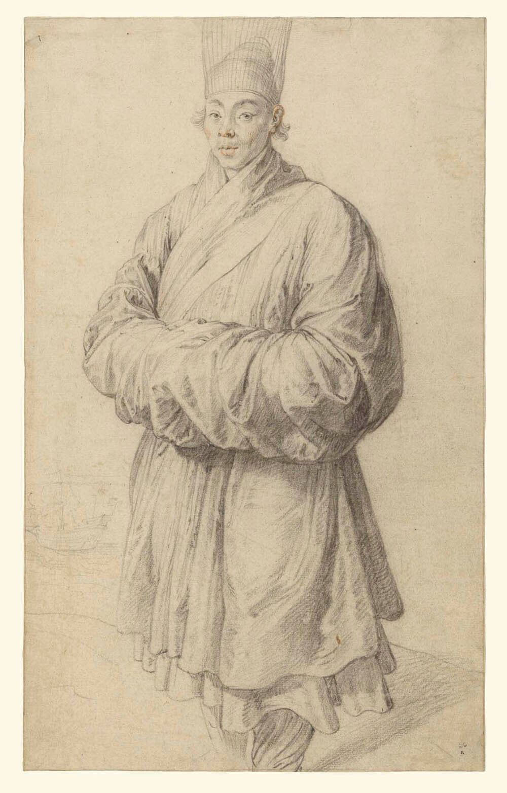 Man in Korean Costume Gm-00005801