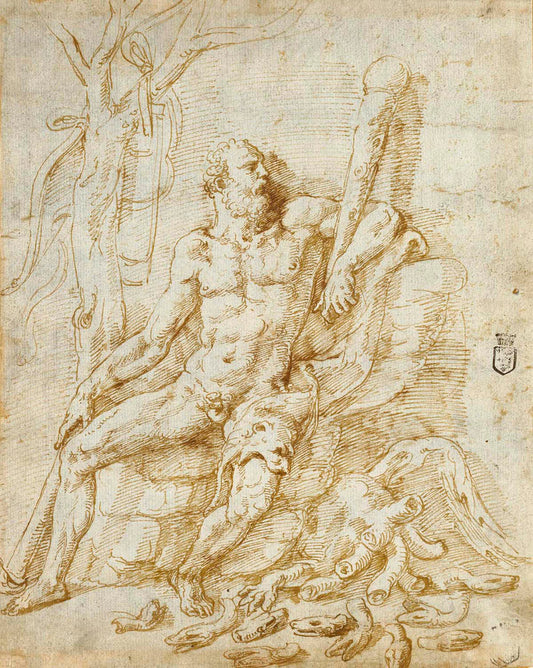 Hercules Resting after Killing the Hydra Gm-00026001