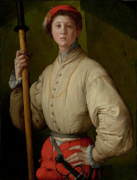 Portrait of a Halberdier (Francesco Guardi?) Gm-00094501