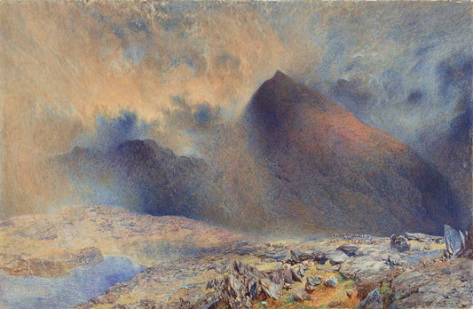 Mount Snowdon through Clearing Clouds Gm-35448401