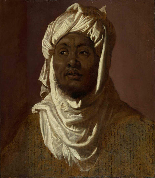 The Head of an African Man Wearing a Turban Gm-36717901