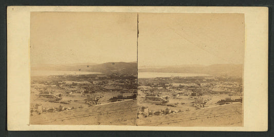 Panoramic view of of San Francisco, No. 10. Taken from the corner of Sacramento and Taylor Sts.
