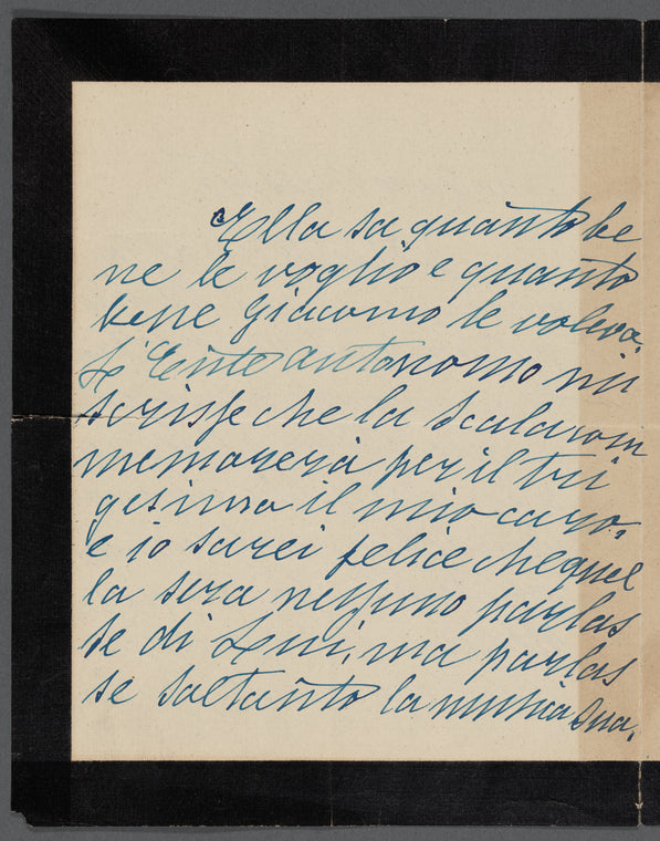 Letter from Elvira Puccini to Arturo Toscanini, December 13, 1924