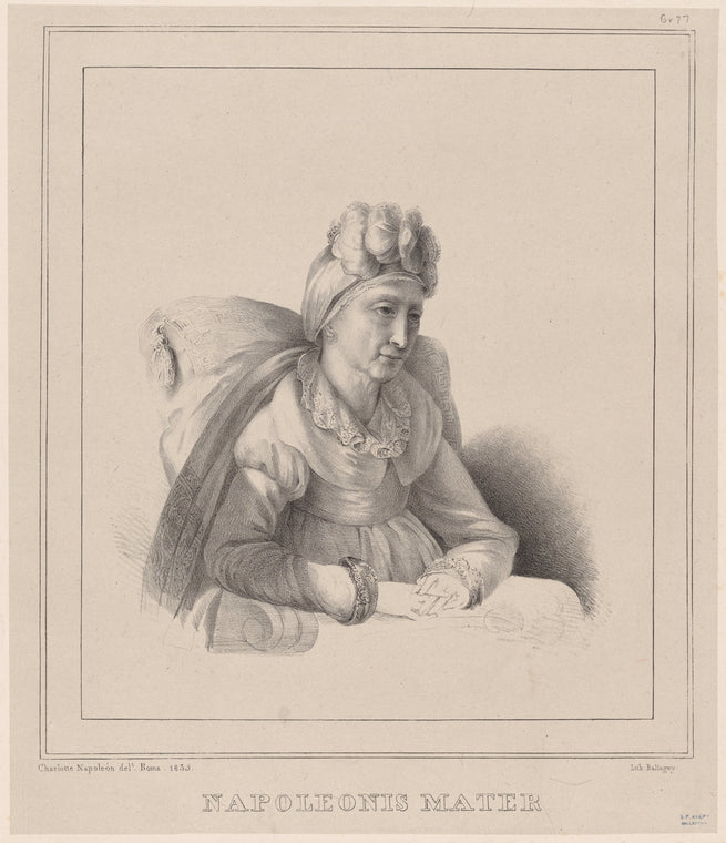 Napoleonis Mater [Portrait of Napoleon's Mother]