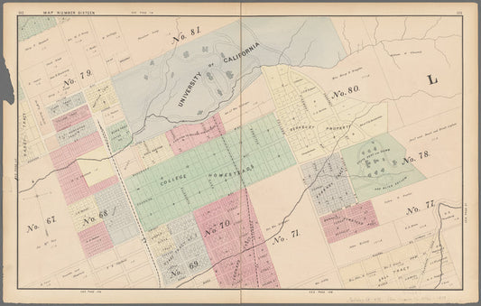 Map number sixteen : [Berkeley, Calif.]
