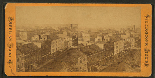 Bird's eye view of Savannah, Ga.
