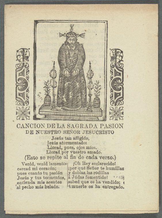 Canción de la Sagrada Pasión de Nuestro Señor Jesucristo