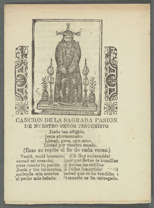 Canción de la Sagrada Pasión de Nuestro Señor Jesucristo