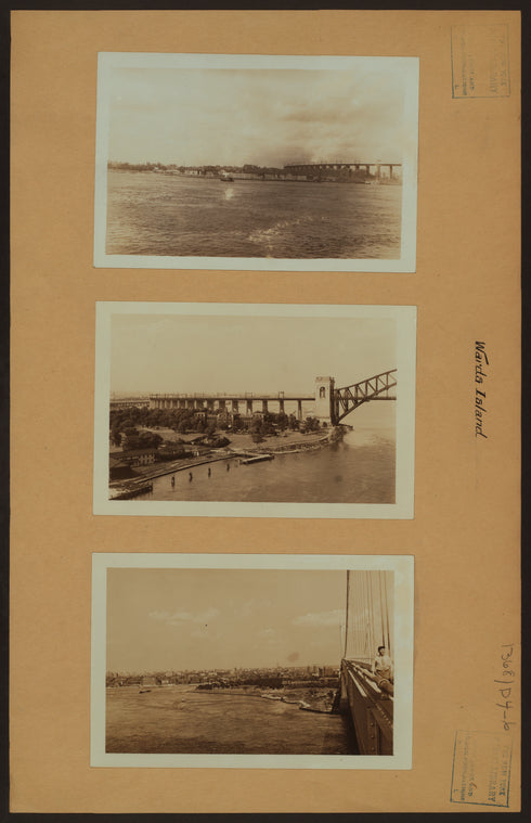 Islands - Ward's Island - [Hell Gate shore line.]