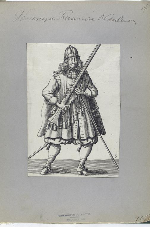 Vereenigde Provincien der Nederlanden. [s.n.] [Musketier]  1670