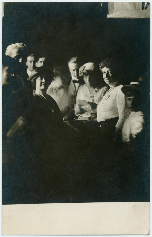 Adele Spady with other members.