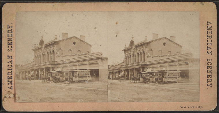 New York City. [3rd Avenue Railroad Depot]