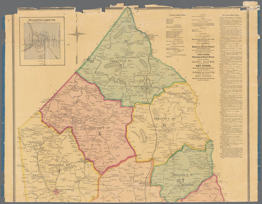 Map of Scott Co., Kentucky : from new and actual surveys