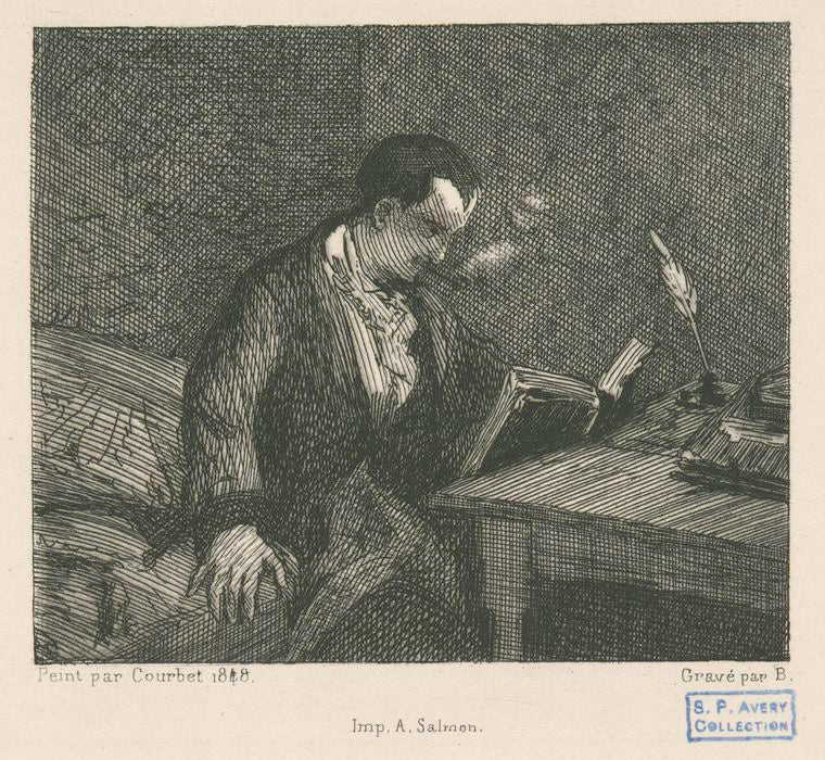 Baudelaire, d'après Courbet.