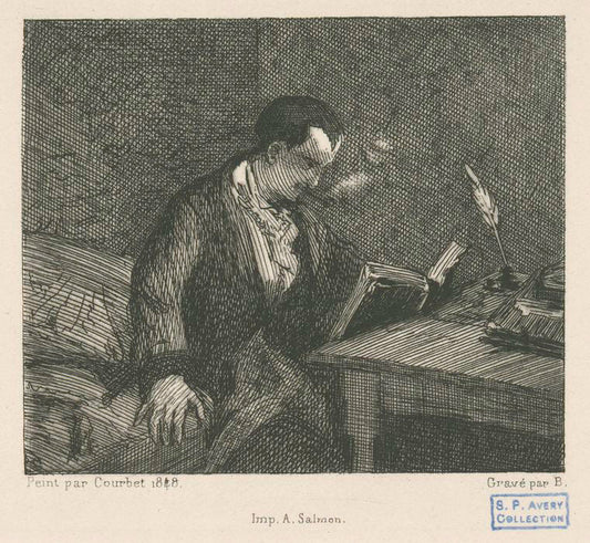 Baudelaire, d'après Courbet.