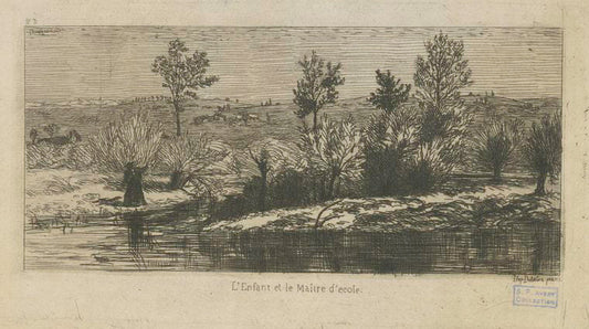 L'enfant et le maître d'école.