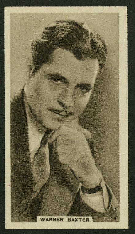 Warner Baxter.