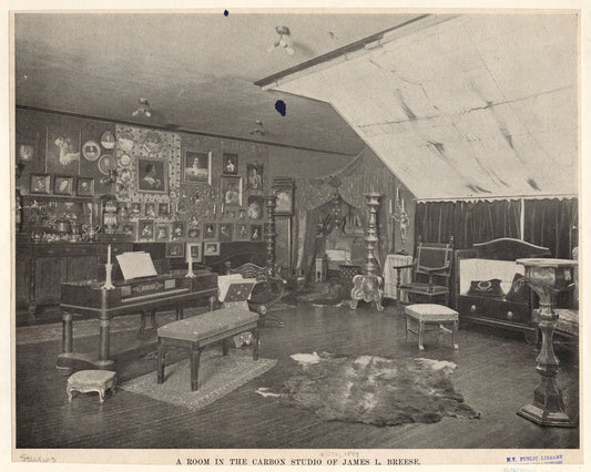 A room in the Carbon Studio of James L. Breese