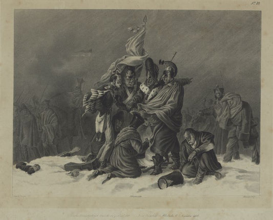 Zwischen Dorogobush und Mikalewka den 7 November 1812