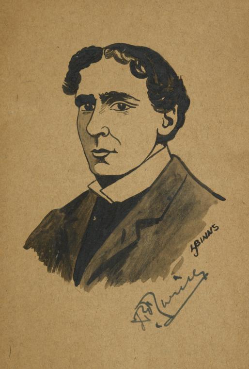 Caricature of Sir Henry Irving