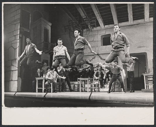 Ensemble in the stage production 110 in the Shade
