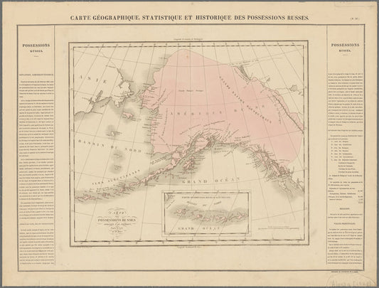Carte des possessions Russes